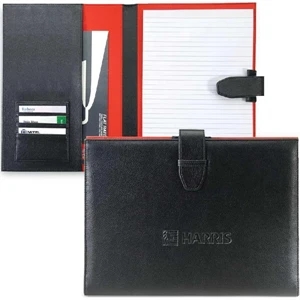 Cornell - Letter Size Padfolio Made Of Leatherette/420 Denier Nylon. Closeout