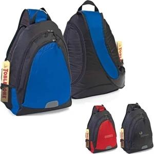 Tutor - Polyester Backpack With Top Carrying Handle And Velcro Detachable Shoulder Strap