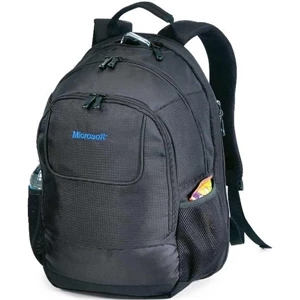 Contour - Sporty, All Purpose Backpack Made Of Boxcar Dobby. Holds 17" Laptop. Closeout!