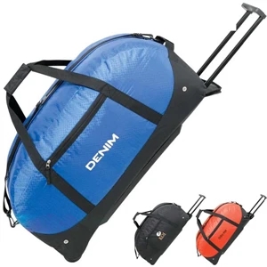 Jaunt - Economical Oversized Rolling Duffel Bag With Spacious Zippered Main Compartment