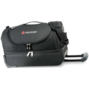 Continental - Carry-on Rolling Duffel Bag With 2 Separate Roomy Zippered Compartments
