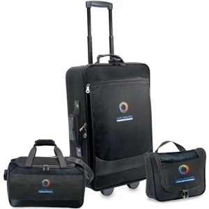 Escort - Three Piece Luggage Set Includes Pullman, Carry On Duffel And Amenity Kit