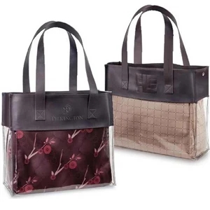Visionary - Tote Bag Made Of 150 Denier Microfiber With Pvc Foam Backing. Closeout