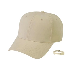 Eco-friendly Collection - Low Crown Constructed 100% Organic Cotton Canvas Cap