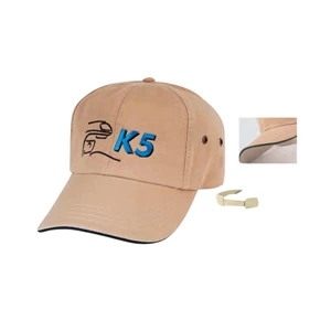 Low Crown Unconstructed Deluxe Polo Style Cotton Twill Washed Cap, Normal Dyed