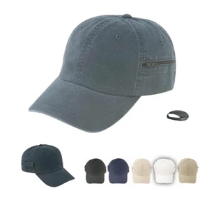 Low Crown Unconstructed Deluxe Polo Style Cotton Twill Cap, Normal Dyed