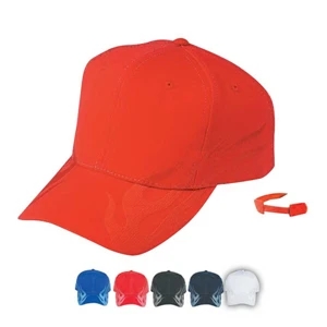 Pro Style Constructed Tone On Tone Heavy 100% Brushed Cotton Twill Flare Cap