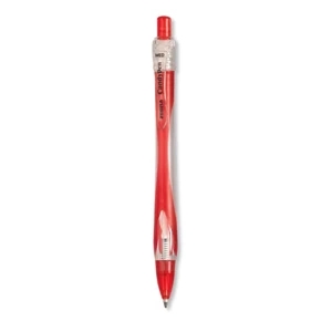 Zebra Candy - Red - Retractable Ballpoint Pen With Fun And Fashionable Plastic Barrel