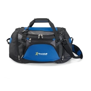 Vertex (tm) - Royal Blue - Tech Duffel With Adjustable, Removable Shoulder Strap With Non-slip Pad
