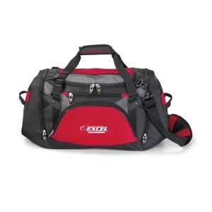 Vertex (tm) - Red - Tech Duffel With Adjustable, Removable Shoulder Strap With Non-slip Pad