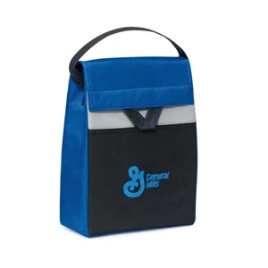 Olympus - Royal Blue - Foldable Lunch Cooler With Thermo Lining And Top Grab Handle