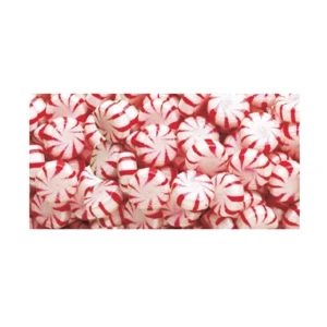 Starlite - Red Peppermints Star Hard Candy In Individual Customized Film Wrapper