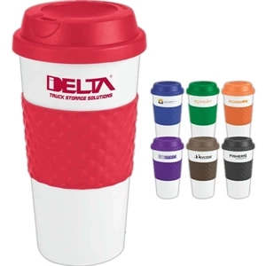 Wake-up Classic - 19 Oz. Color Banded Classic Coffee Mug