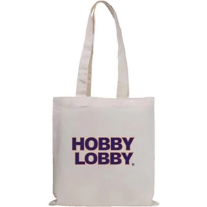 Magazine Economy - Vivid Expressions (tm) - Natural Quality Cotton Sheeting Tote Bag