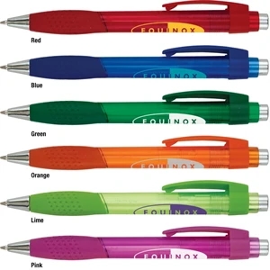 Equinox - Catalog 5-7 Day Production - Ballpoint Pen With Vibrant Translucent Wide Barrel