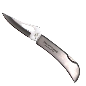 Gb Edge - Sale 5-7 Day Production - Stainless Steel Pocket Knife With Lockback Construction