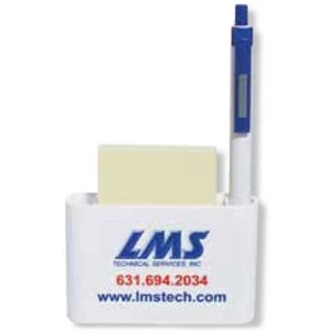 Handi-note - Note Holder Holds 100 Sheet 2" X 3" Self Stick Note Pads Or 40 Business Cards