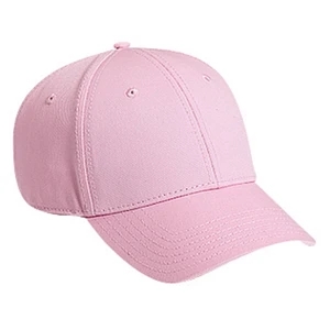 Low Fitting, Structured Six Panel Cotton Twill Low Profile Pro Style Cap. Blank