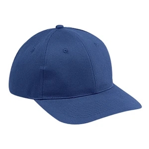 Brushed Cotton Twill Pro Style Cap With Six Panels, 65% Polyester 35% Cotton. Blank
