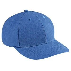 Washed Brushed Heavy Cotton Canvas, Solid Color, Cap With Six Panels. Blank