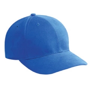 Low Profile, Brushed Bull Denim 100% Cotton Pro Style Cap With Low Fitting. Blank