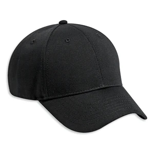 Low Fitting, Cotton Canvas Solid Color Six Panel Low Profile Pro Style Cap. Blank
