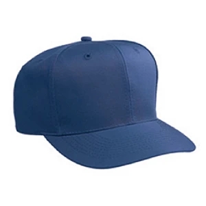 Structured, Solid Color Six Panel Cotton Twill Low Crown Pro Style Cap. Blank