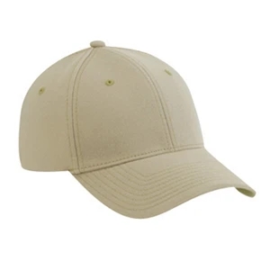 Brushed Cotton Twill Pro Style Cap With Enclosed Closure And Low Profile. Blank