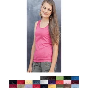 Gildan (r) - Neutrals S- X L - Junior Tank Top With Wide Straps. Blank Product
