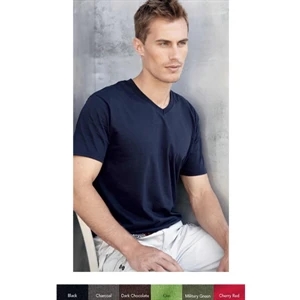 Gildan (r) - Neutrals 2 X L-3 X L - Adult Soft Style V-neck T-shirt. Blank