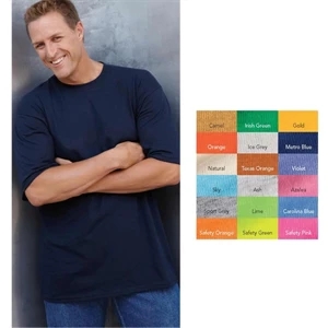 Gildan (r) - Neutrals X Lt-3 X Lt - Adult 6.1 Oz., Preshrunk 100% Cotton Tall T-shirt. Blank Product