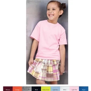 Gildan (r) - Colors 2t-4t - Preshrunk 6.1 Oz 100% Cotton Toddler T-shirt. Blank Product