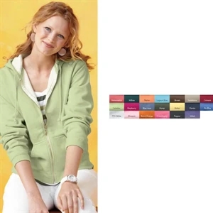 Comfort Colors - Pfd S- X L - Ladies Pigment Dyed Full Zip Hooded Sweatshirt. Blank Product