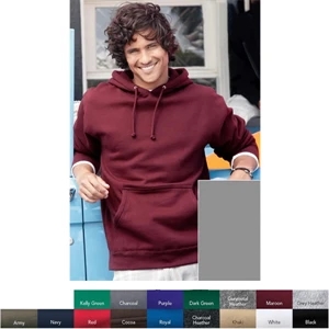 Independent Trading Co. (r) - X S - Hooded Pullover Sweatshirt. 10.0 Oz., 80% Cotton/20% Polyester. Blank Product