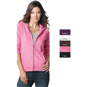 L.a.t Sportswear (r) - S- X L - Ladies' 8.0 Oz. 60% Cotton/40% Polyester French Terry Full Zip Hooded Jacket
