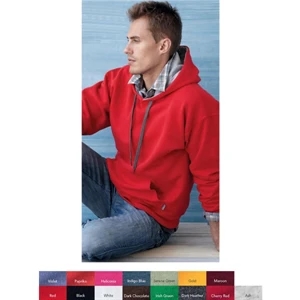 Gildan (r) - Heathers 2 X L-3 X L - Hooded Sweatshirt With Contrast-color Lining. Blank Product
