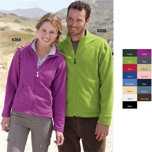 Colorado Clothing (tm) - S- X L - Ladies' Lightweight Microfleece Full-zip Jacket. Blank Product