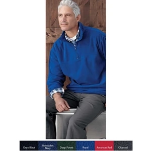 Sierra Pacific (r) - S- X L - Moisture Resistant Microfleece 1/4-zip Jacket. Blank Product