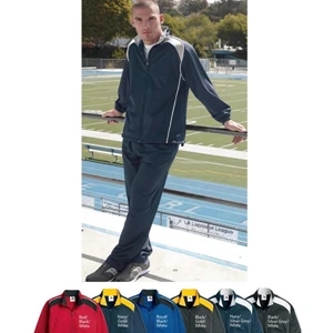 Augusta Sportswear (r) - S- X L - Adult Tri-color Jacket. Blank Product