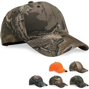 Outdoor Cap (r) - Brushed Cotton/polyester Camouflage Cap. Blank Product
