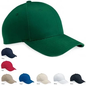 Valucap (tm) - Structured Poly/cotton Cap With Velcro (r) Closure. Blank Product
