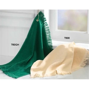 Anvil (r) Towels Plus (r) - Colors - 100% Cotton Sheared Terry Fingertip Towel With Corner Grommet And Hook
