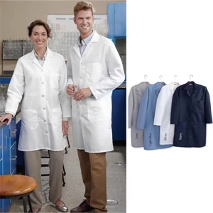 Red Kap (r) - Group A 36-50 - Men's 5.0 Oz 80% Polyester/20% Cotton Poplin Lab Coat. Blank Product