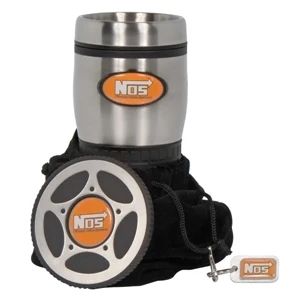 Tire N-dome (tm) - Tumbler Gift Set Includes 16 Oz. Tumbler Coaster, Silver Hang Tag And Velvet Pouch