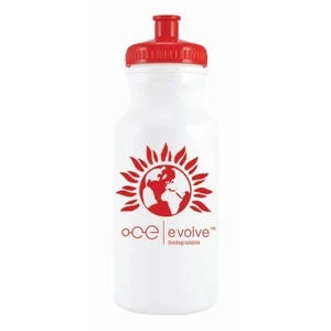 Evolve (tm) - Water Bottle With 20 Oz Capacity And Pull Top Lid. Made In The U.s.a