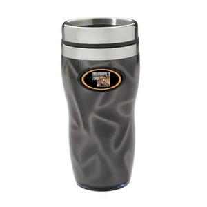 Reflections N-dome (tm) - Double-walled Tumbler With 16 Oz Capacity And Spill-resistant Lid