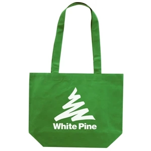 Silkscreen - Non-woven Carry-all 18" Tote Bag With 32" Shoulder Length Straps