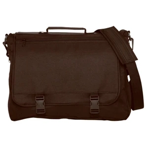 Silkscreen - Expandable 600-denier Polyester Brief Bag With Adjustable/detachable Strap