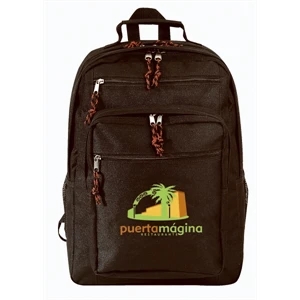 Silkscreen - Large Sports Backpack With Compartments, Pockets, Straps And A Handle