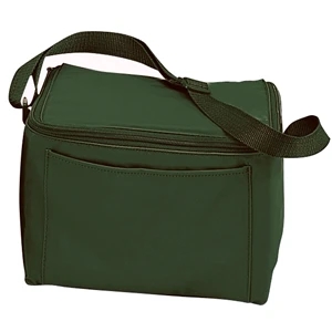 Silkscreen - Six-can Leak-proof Cooler Bag Made Of 420-denier Nylon With Thick Insulation